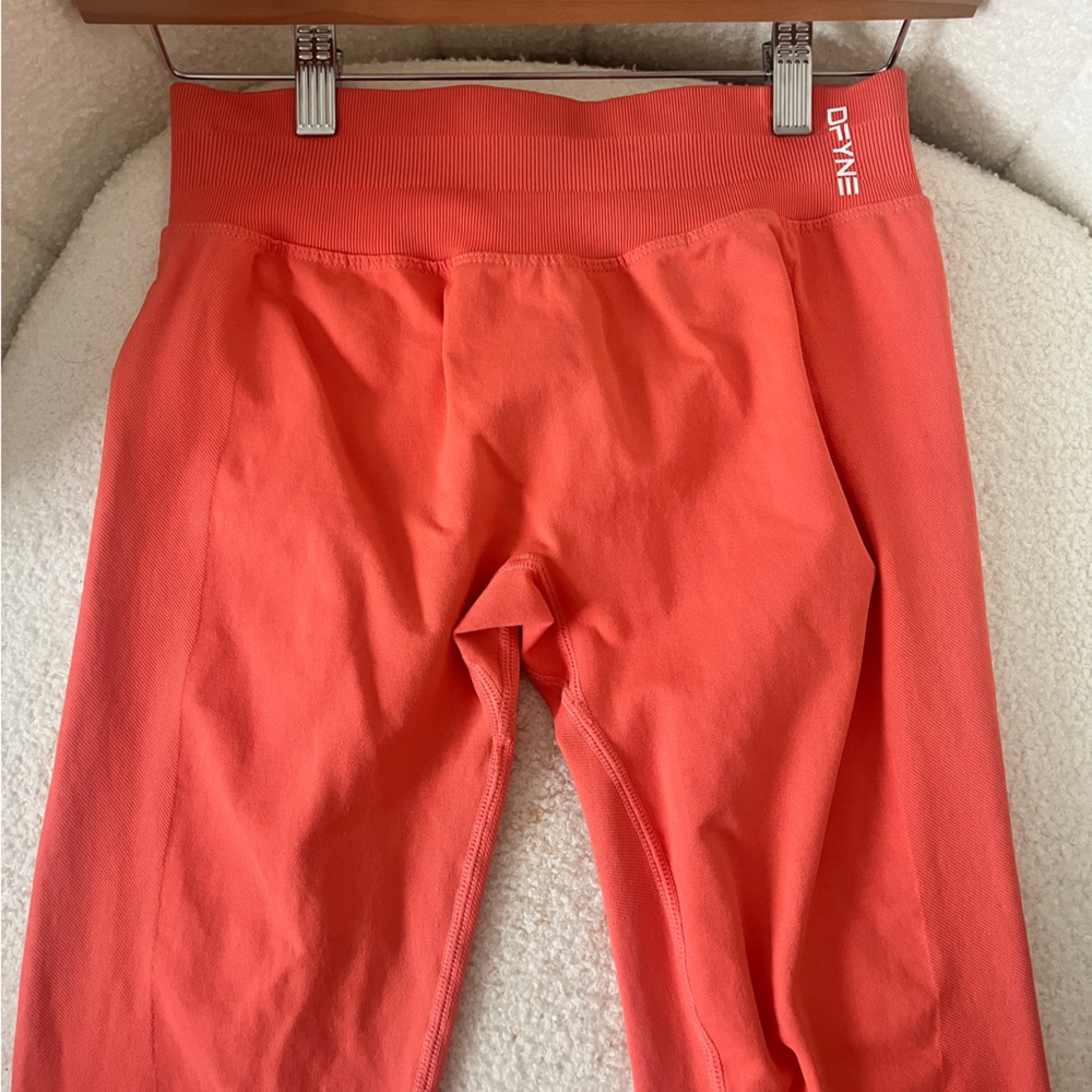 DFYNE Coral Pink Leggings